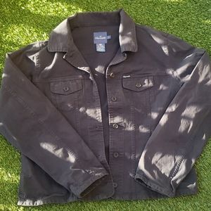 Blue Cotton Lightweight Coat